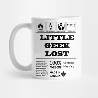 Littlegeeklost Ingredients light Mug